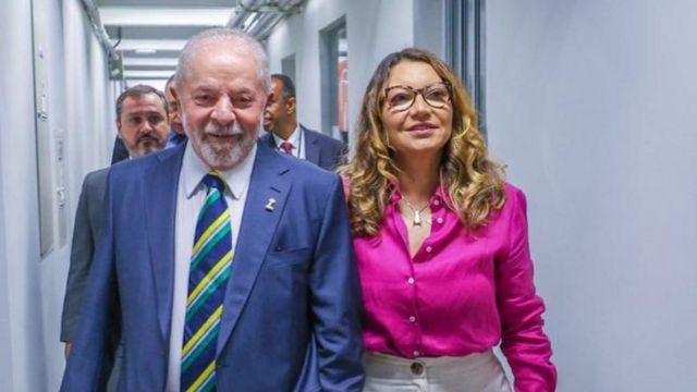 Luiz Inácio Lula da Silva y Rosângela da Silva