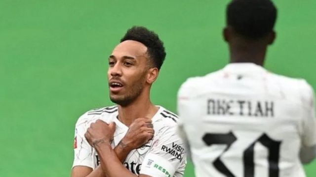 Mshambuliaji wa Arsenal Pierre-Emerick Aubameyang