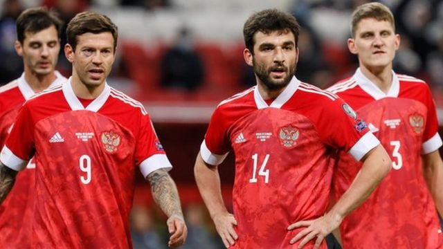 من المقرر أن تلعب روسيا مباريات فاصلة في تصفيات كأس العالم 2022 في مارس/ آذار