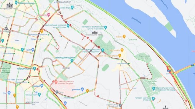 затори київ