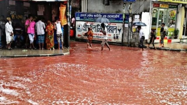 ढाका में बकरीद के बाद बहा ख़ून