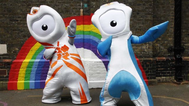 Mascotes olímpicos dos Jogos de Londres