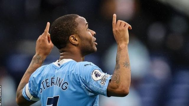 Manchester City forward Raheem Sterling