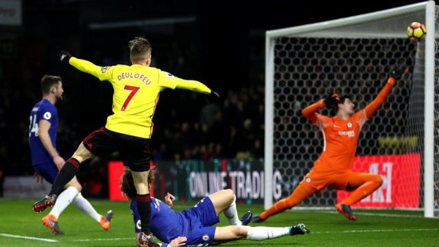 Ẹgbẹ agbabọọlu Chelsea ninu idije Premier League pẹlu Watford