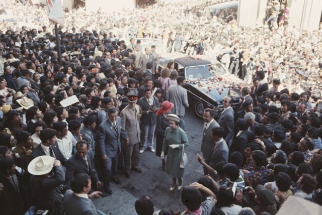 Queen Elizabeth II in Mexico