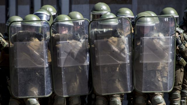 Carabineros en Chile