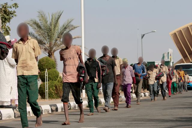 Schoolchildren abducted from their school in Nigeria