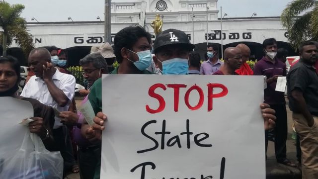 இலங்கை போராட்டம்