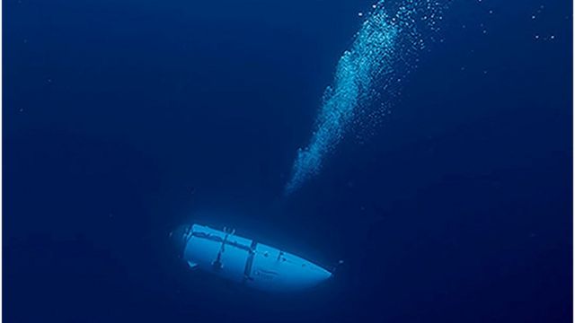 潜水艇、行方不明の直後に破壊のような音 米海軍が検知 - BBCニュース