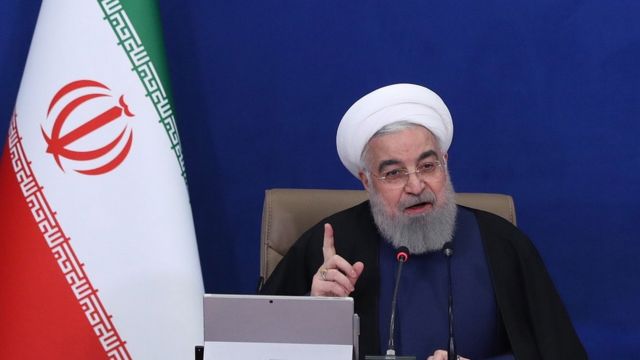 الرئيس روحاني.