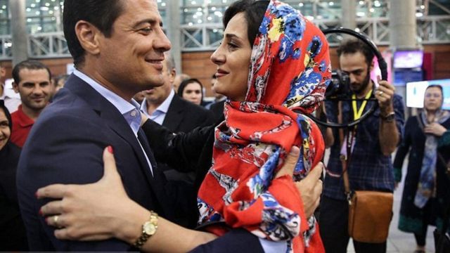 استقبال خواهر همسر آقای فغانی هنگام بازگشت او از جام جهانی روسیه به ایران با حاشیه‌هایی همراه شد