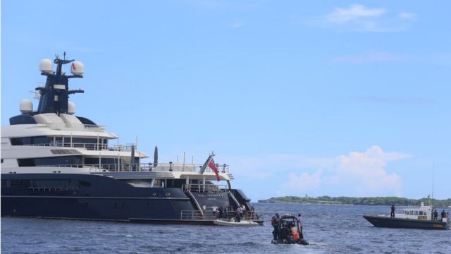Penyitaan kapal bernama Equanimity dengan panjang 100 meter tersebut dilakukan polri bekerja sama dengan dinas investigasi federal AS, FBI, didampingi tim dari Pengadilan Negeri Denpasar.