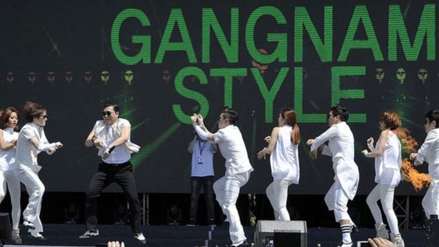 Clipe Gangnam Style, de PSY