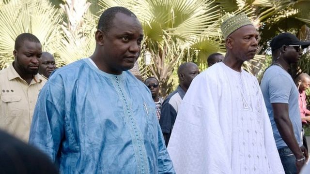 Prezida Adama Barrow mu bubamfu