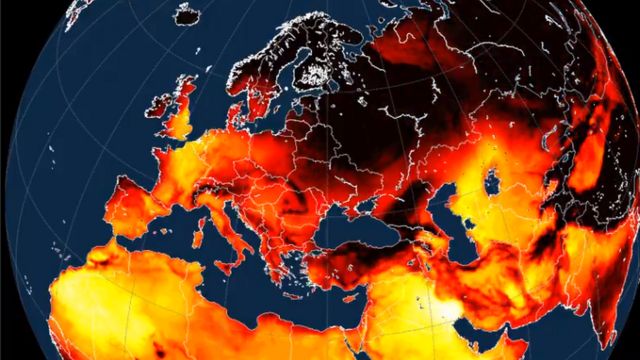 Cuáles son las causas de la histórica ola de calor que está sofocando a  Europa - BBC News Mundo