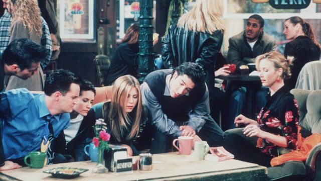 Escena de Friends.