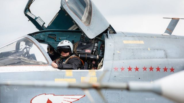 Российский пилот в Сирии