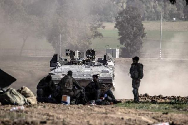 صورة أرشيفية لقوات إسرائيلية في غزة