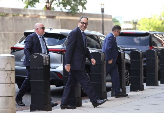 Jonathan Kanter, Fiscal General Adjunto de la División Antimonopolio, llega al tribunal federal el 12 de septiembre de 2023 en Washington, DC. 