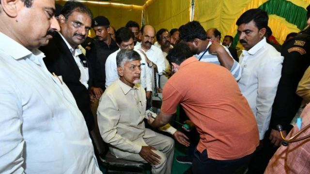 சந்திரபாபு நாயுடு கைது
