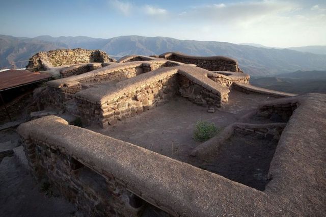 Alamut Kalesi'nin günümüzdeki kalıntıları