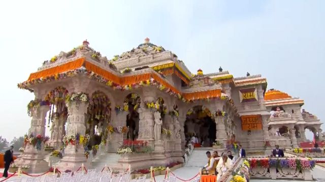 अयोध्या में बना राम मंदिर