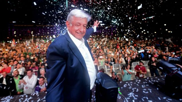 López Obrador obtuvo una votación histórica en las elecciones presidenciales.