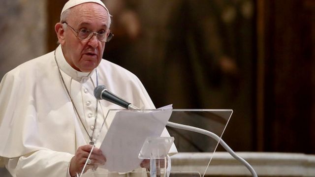 Papa Francesco Escinsellere Medeni Birliktelik Hakki Verilmesini Savundu Bbc News Turkce