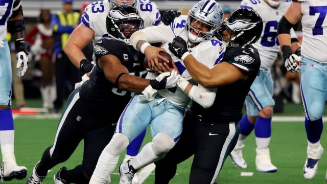 NFL Thanksgiving: Buffalo Bills, Dallas Cowboys & Minnesota Vikings all win  - BBC Sport