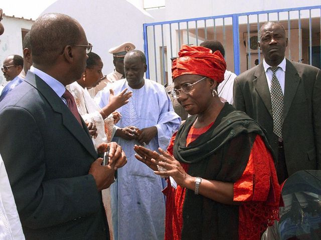 Le Premier ministre Mame Madior Boye et ses ministres.