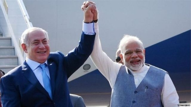 नरेंद्र मोदी, बेन्यामिन नेतान्याहू