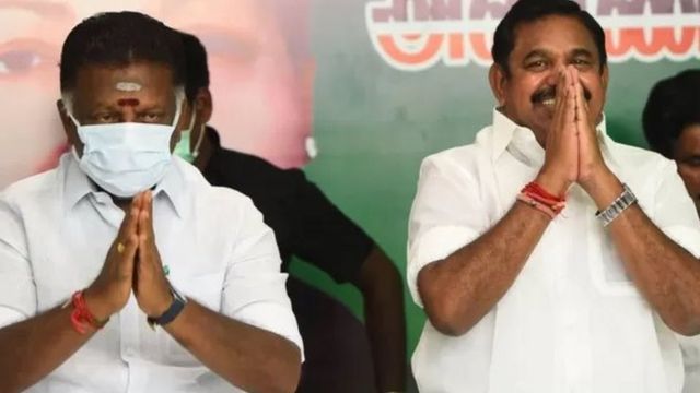 எடப்பாடி பழனிசாமி ஓ.பன்னீர்செல்வம்