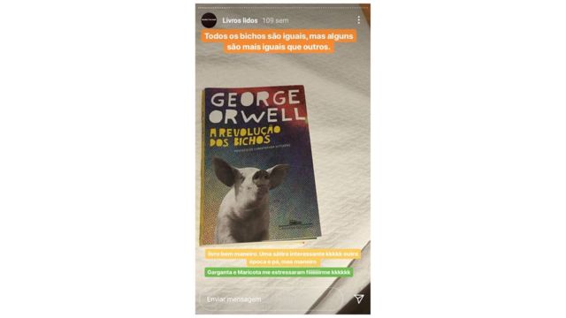 Comentário sobre Revolução dos Bichos