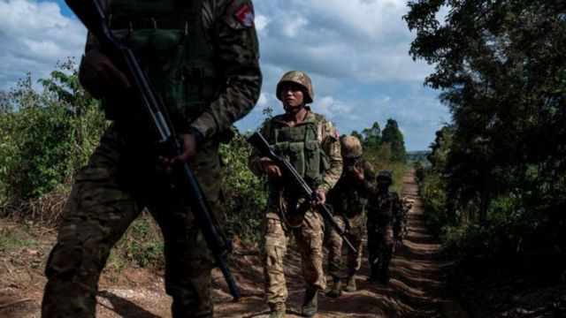 মিয়ানমারের সেনারা