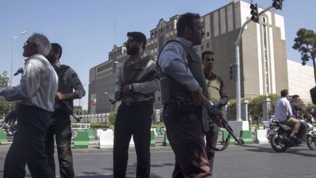 Jami'an tsaro na sintiri a birni Tehran