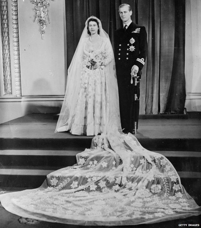 Isabel y Felipe el día de su boda