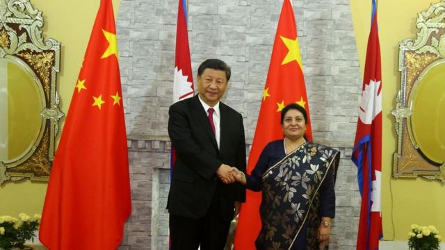 सी जिनपिङले सन् २०१९ मा नेपालको भ्रमण गरेका थिए