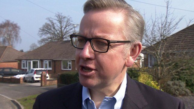 Justice Secretary Michael Gove