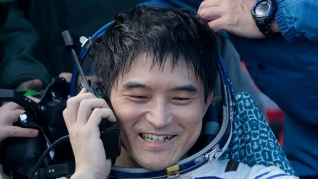 Japanese astronaut Takuya Onish