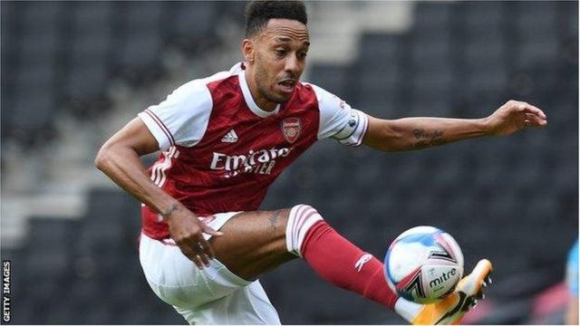 Mkataba wa miaka mitatu wa mshambuliaji wa Gabon Pierre-Emerick Aubameyang kuichezea Arsenal una thamani ya pauni milioni 55