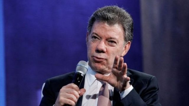 Juan Manuel Santos prezida wa Colombia