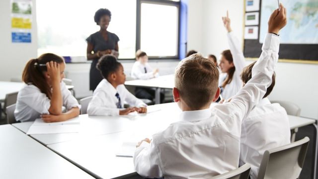 A classroom