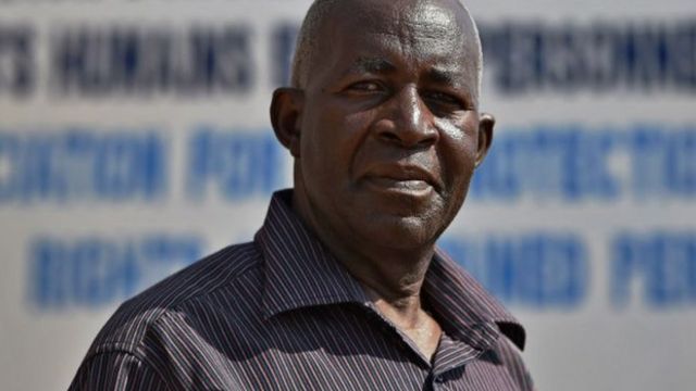 Pierre Claver Mbonimpa, umuyobozi wa APRODH, rimwe mu mashyirahamwe yafatiwe ibyemezo na leta