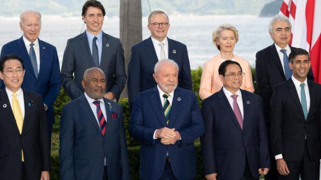 Ông Phạm Minh Chính và các lãnh đạo G7