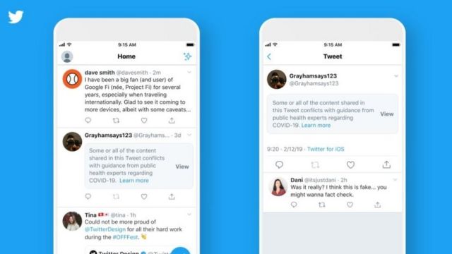 Twitter permite denunciar fake news de covid e política em teste - TecMundo