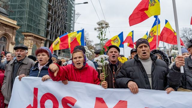 Протесты в Кишиневе