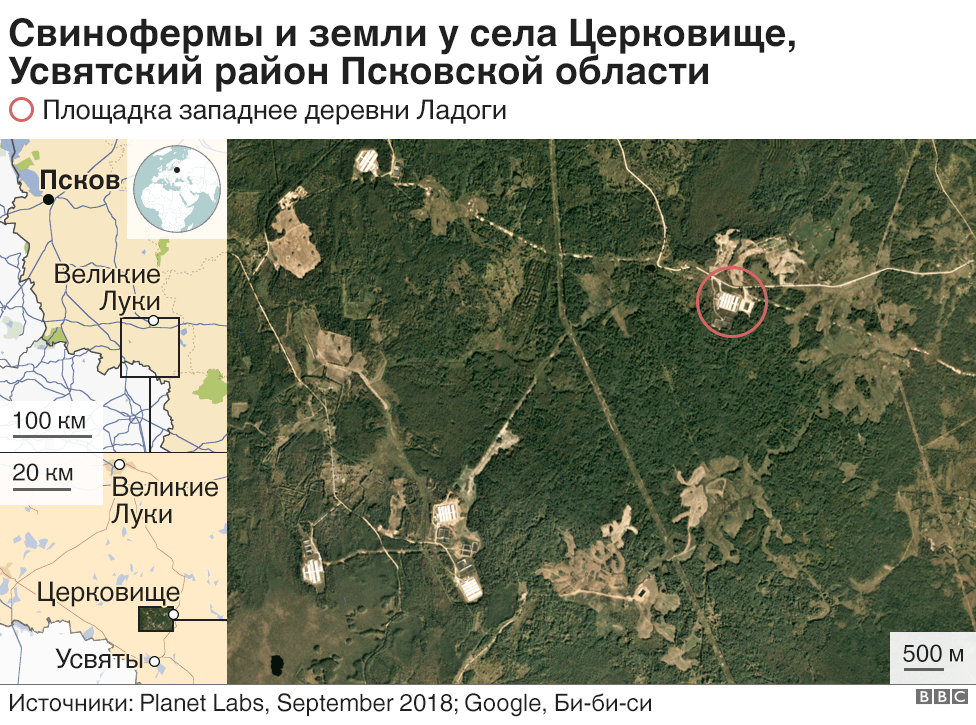 Карта усвятского района