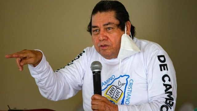 Guillermo Osorno, candidato del Camino Cristiano Nicaragüense (CCN).
