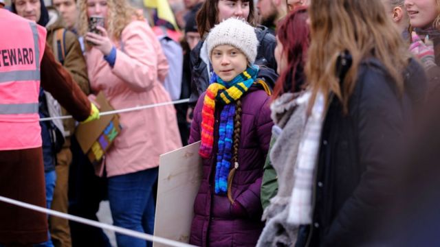 Greta Thunberg, activista sueca.