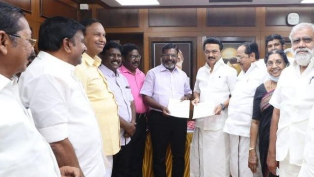 திமுக கூட்டணியில் விடுதலைச் சிறுத்தைகளுக்கு 6 தொகுதிகள் ஒதுக்கீடு: தமிழ்நாடு சட்டமன்றத் தேர்தல் 2021 - BBC News தமிழ்